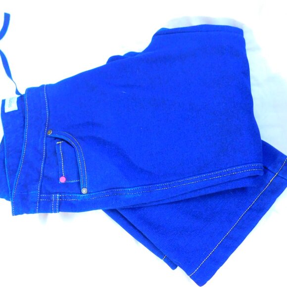 BLUE PAJAMA JEANS WITH SOFT FABRIC LINING - Picture 1 of 9